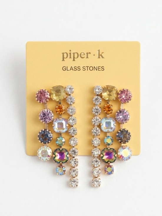Piper K Jewelry - NWT ⚜️💎⚜️ Piper K Gorgeous Crystal Drop Earrings